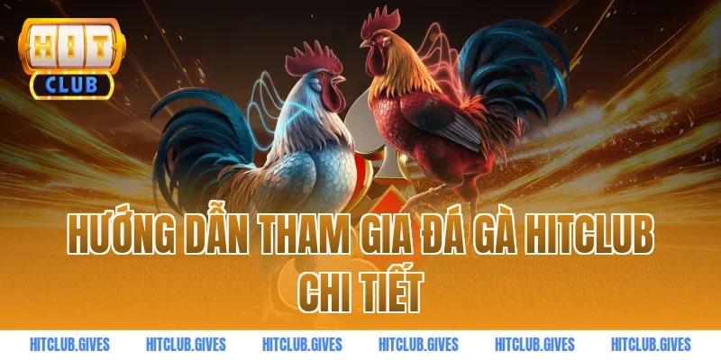 Hướng dẫn tham gia đá gà HITCLUB chi tiết